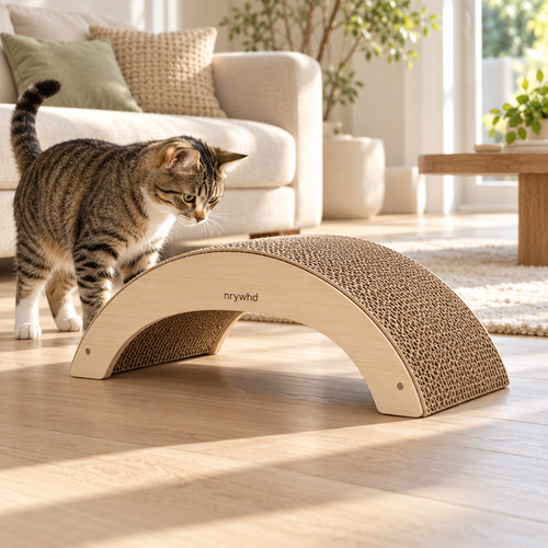nrywhd Archway Cat Scratcher — lifestyle scene