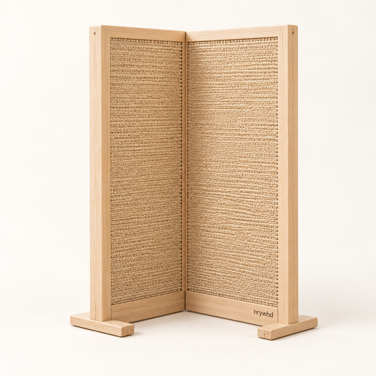 nrywhd Corner Sisal Scratching Panel — studio view