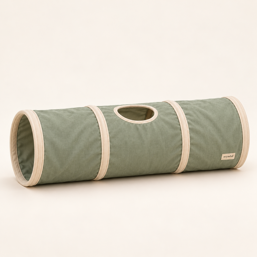 nrywhd Peekaboo Cat Play Tunnel — studio view